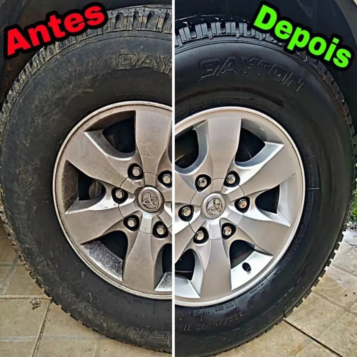PRETUDO - Pretinho para Pneus - 500ml - 12unidades.