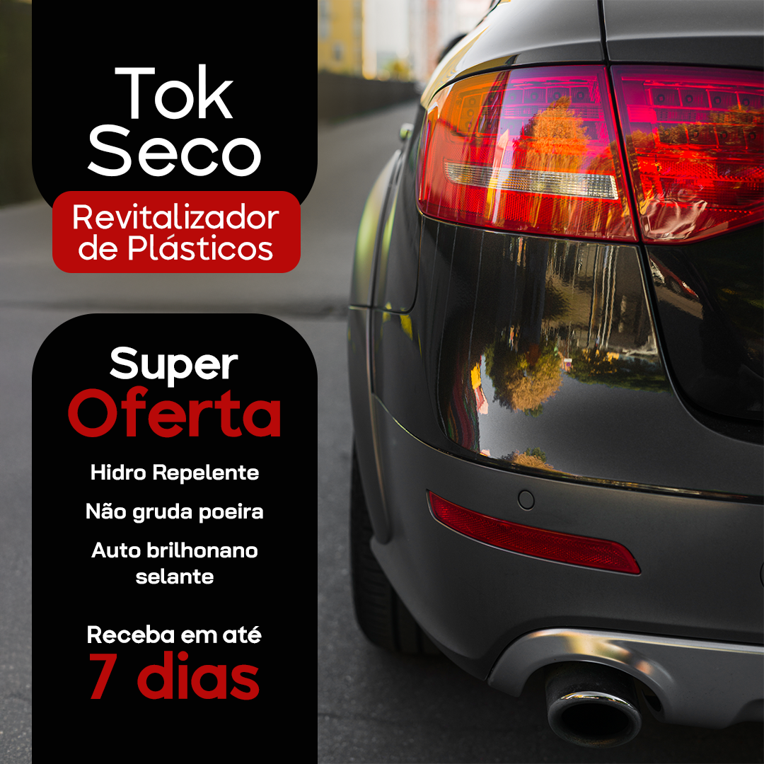 TOK SECO - Revitalizador de Plásticos e Borrachas - Nano Selante 500ml