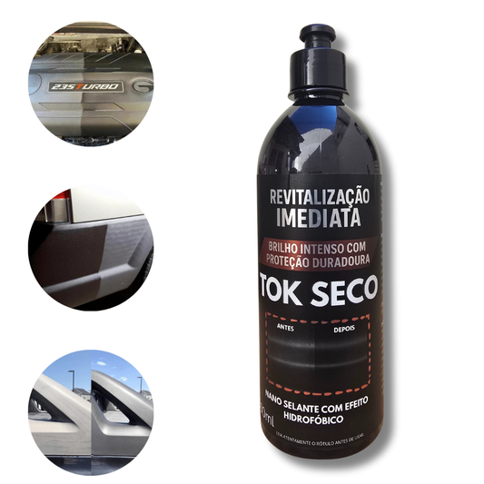 TOK SECO - Revitalizador de Plásticos e Borrachas - Nano Selante 500ml