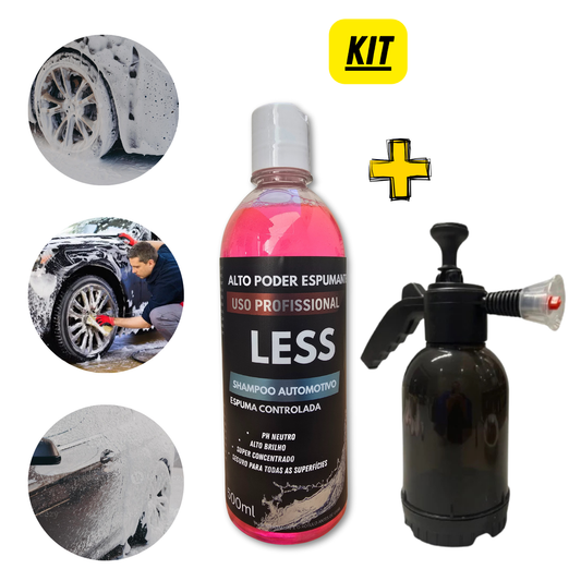 KIT Snow Foam - LESS + FOAM PUMP