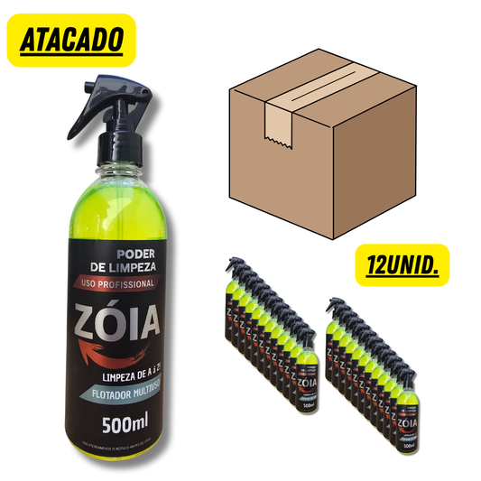 ZÓIA - APC Flotador Multiuso - Desengordurante - Limpeza Profunda 12 Unidades.