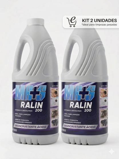 RALIN 200 - LIMPA PISOS - ENVIO COM FRETE GRÁTIS - RENDE ATÉ 400 LITROS