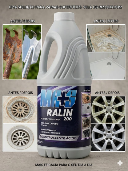 RALIN 200 - LIMPA PISOS - ENVIO COM FRETE GRÁTIS - RENDE ATÉ 400 LITROS